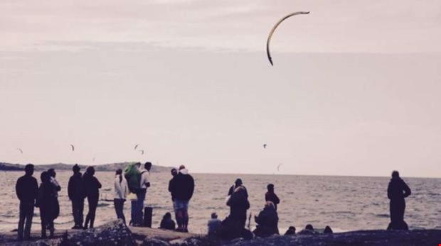 Kitsurf lockade storpublik