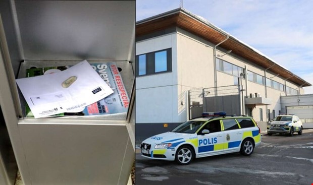 Tjuvar markerar med stenar Tjuvar markerar med stenar