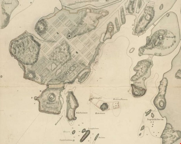 Flottbas på Onsalaspetsen Flottbas på Onsalaspetsen