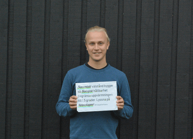 Skolelever strejkar fr klimatet