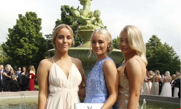 Festligt balmingel i parken