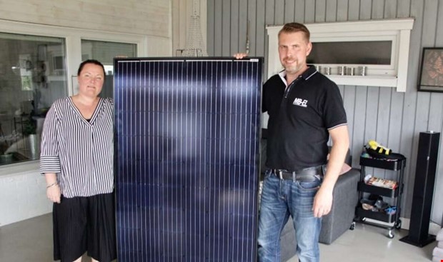 Marknaden het f�r solceller