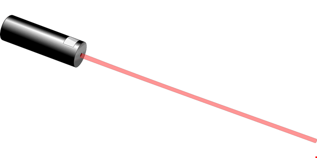 Fick sin laserpekare beslagtagen