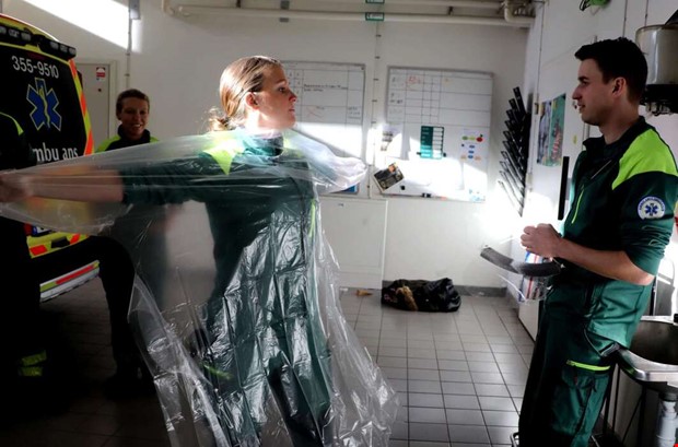 Lugna och frberedda fr corona-larm