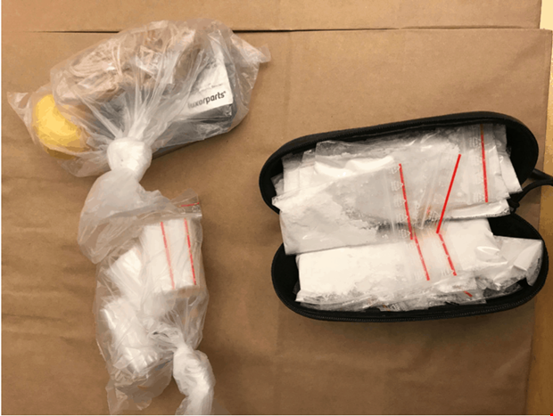 Skte vapen efter rn  hittade stor mngd kokain