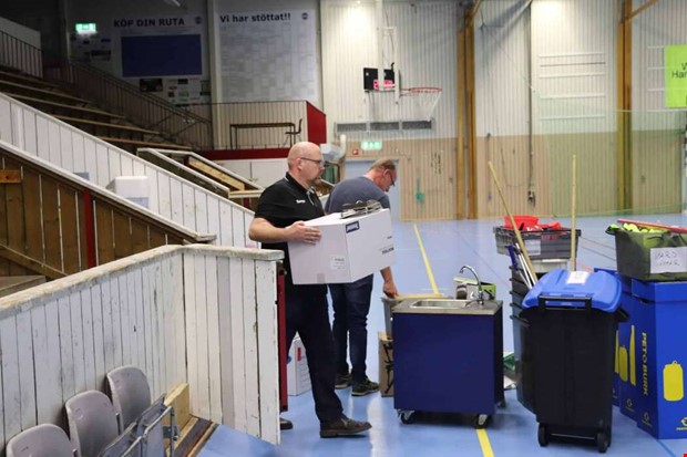 Aranshallen snart ett minne blott