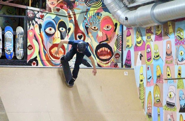 Skatehallen flyttar ut �ppna verksamheten