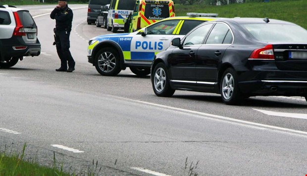 Beväpnad man påträffad i Åsa Beväpnad man påträffad i Åsa