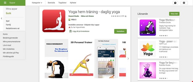 Appar f�r hemmatr�ning ger friskv�rdsbidrag