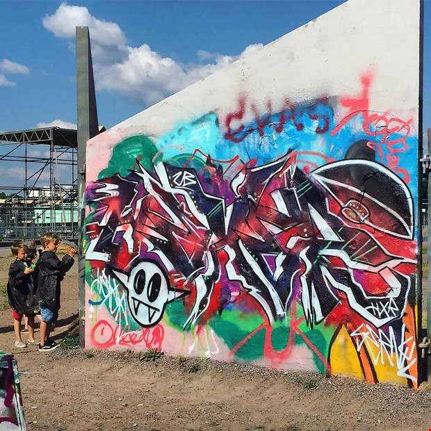 Ingen graffiti p graffitins dag