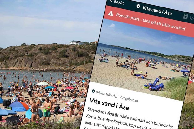 App mot tr�ngsel � men f� varningar