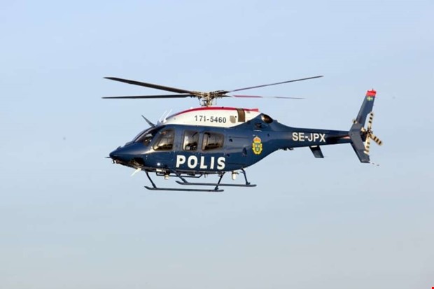 En h�ktad efter insatsstyrkans tillslag