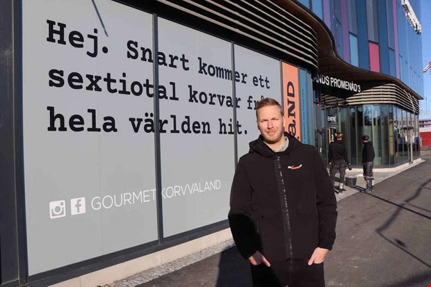 Gourmetkorv ska er�vra stan