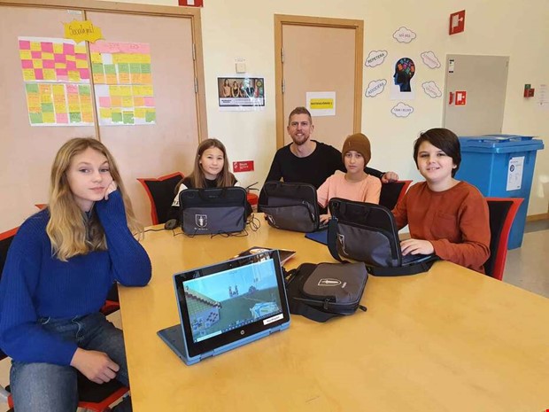 Lr sig med Minecraft