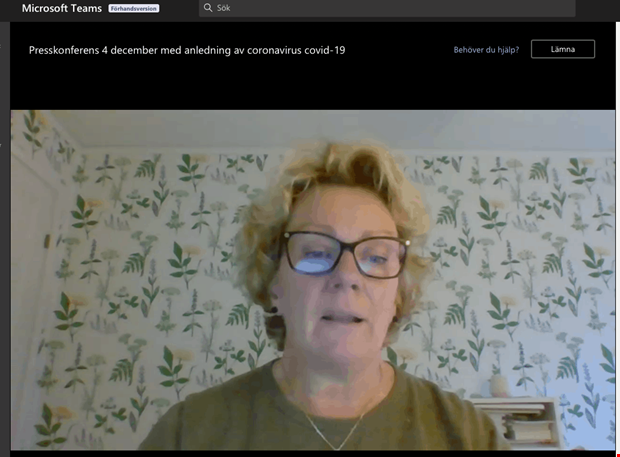 Ddsfall p Kolla efter covid-utbrott