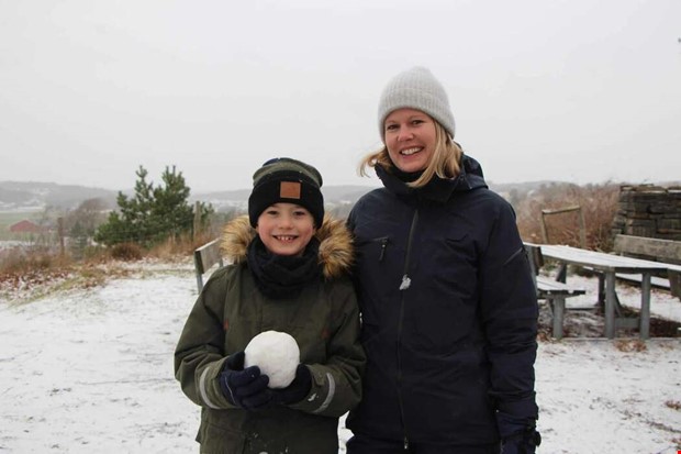 Mnga njt av Naturum i vinterskrud: "En bra dag med sn"