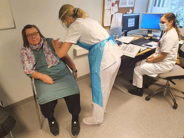 Vaccineringen igng i hemtjnsten