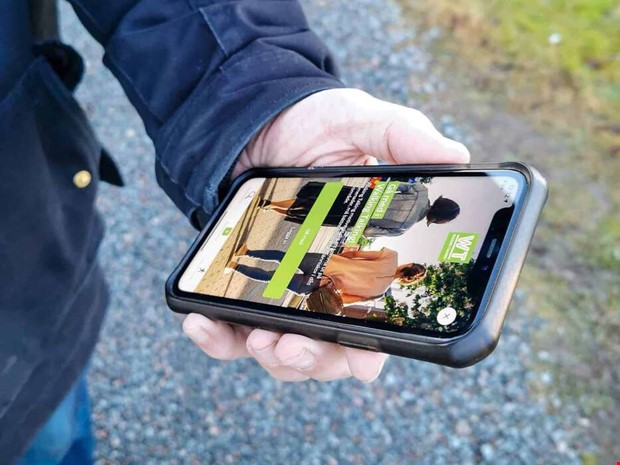 Ny promenad-app skapar nya mten i pandemin