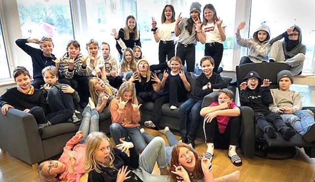 Vi i femman skjuts upp