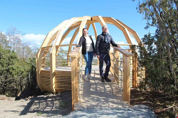 Utsiktsplats och utegym n�r nya Bj�rkris tar form