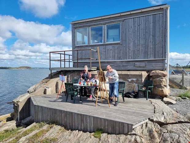 Havsutflykter blir utstllning