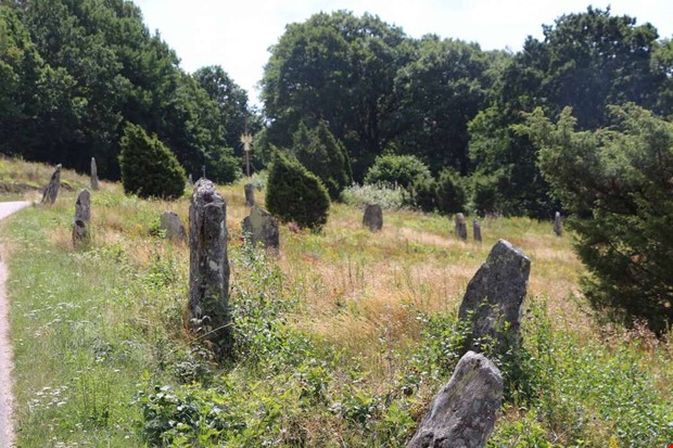 Historiska gravar p Fjrs Brcka