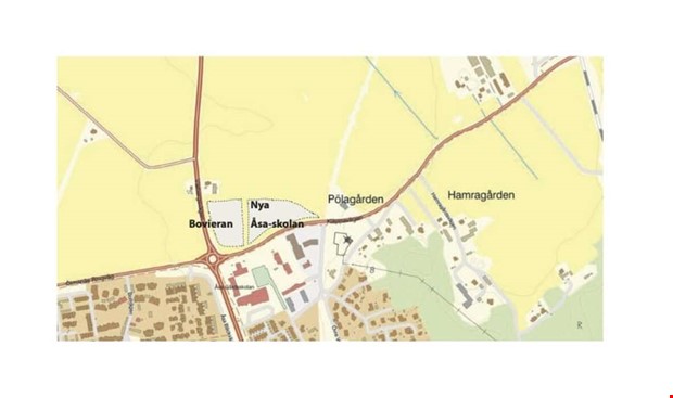 Hr kan nya saskolan byggas