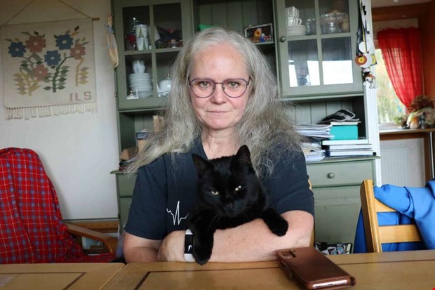 Katten Sauron blev skjuten med hagelgevr