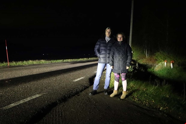 lvskersvgen nedslckt under lng tid - boende oroliga 