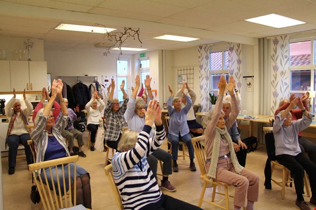 Seniorerna tillbaka p trffpunkten