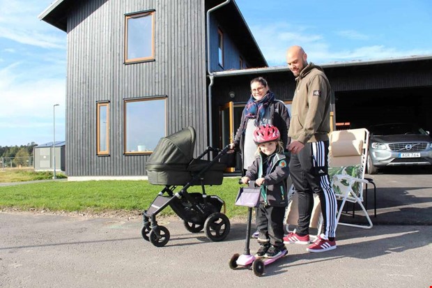 Nu brjar nya stadsdelen fyllas av liv