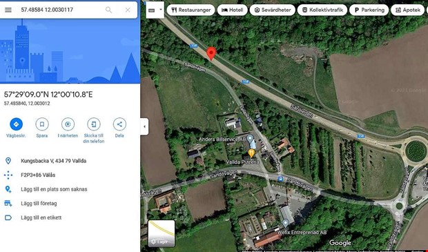 Varnar för rådjur på Säröleden Varnar för rådjur på Säröleden