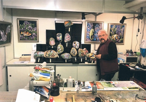 Frg och konturer fngade Dieter