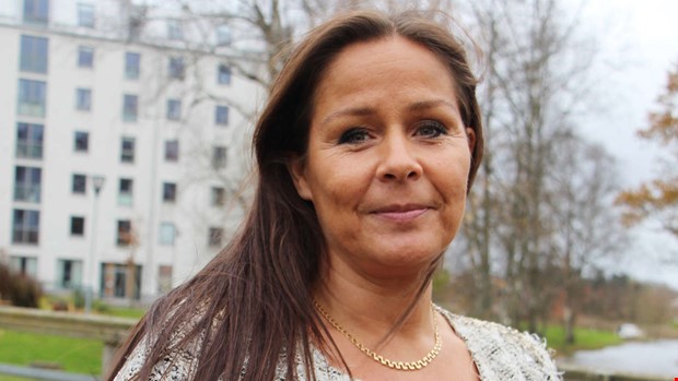 Carita Boulw�n p� v�g mot riksdagen