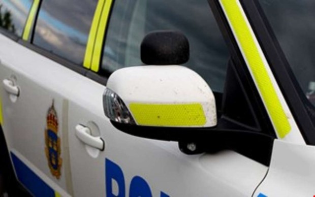 Stopp p E6 efter olycka