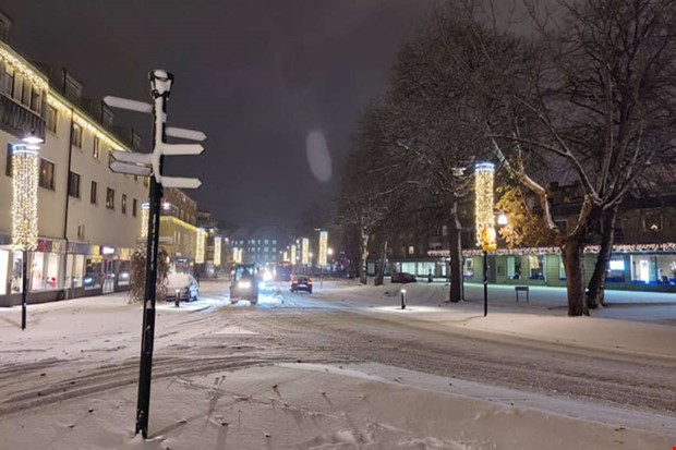 Frsta snovdret i natt  och vrre ska det bli 