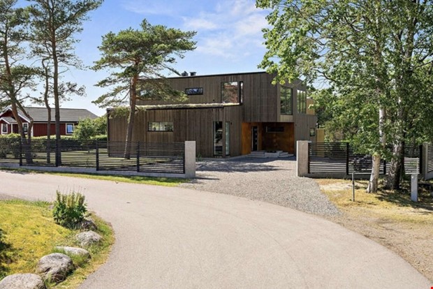 Pris fr naturligt och modernt hus