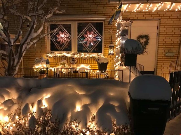 Läsarbilder på snöigt Kungsbacka Läsarbilder på snöigt Kungsbacka