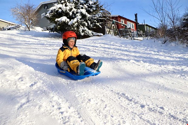 En riktigt härlig vinterdag En riktigt härlig vinterdag