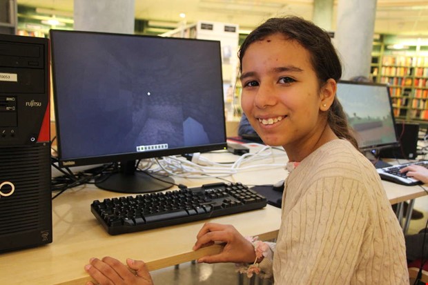 Kreativiteten fldade p Minecraft-kurs: 