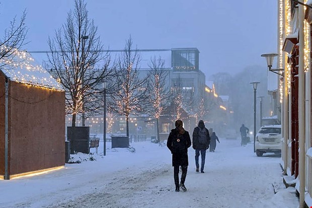 Tveksamt, sger SMHI om vit jul i Kungsbacka