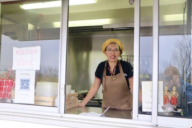 En doft av thai i vinterrusket