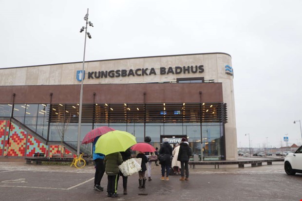 Lng vntan till badet