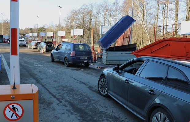 Maxtak blir kvar f�r �tervinningen
