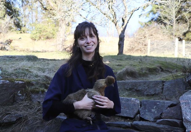 Prisad fransk filmare sl�r sig ner i Anneberg 