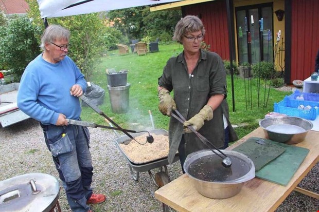 Vernissage p� Hjertstedska