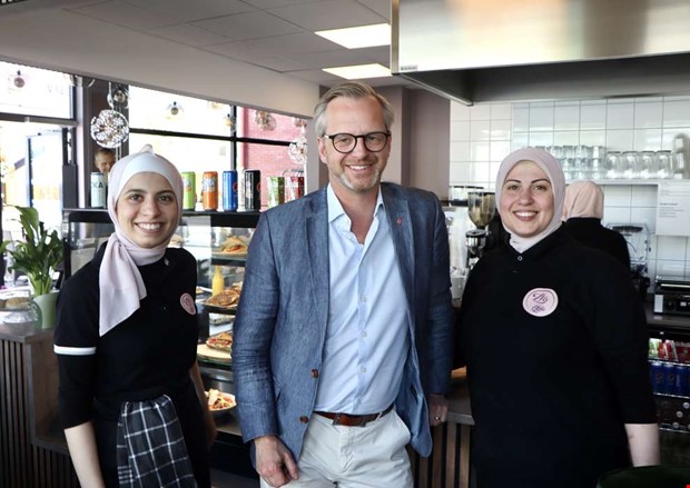 Ministern i Kungsbacka - lmnade Almedalen