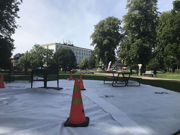 Strandknsla i Badhusparken