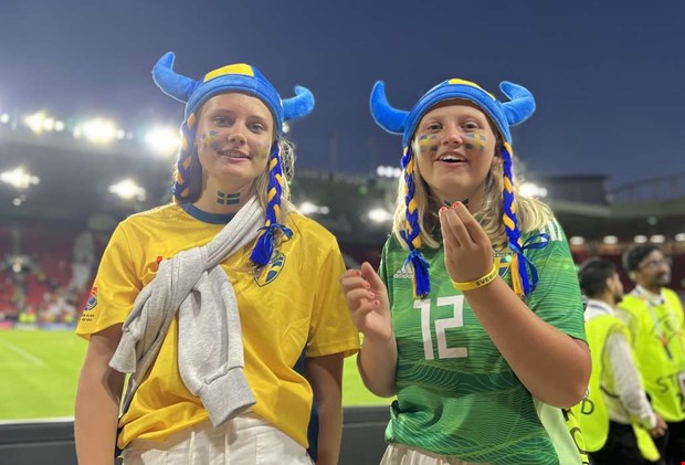 Fansen rapporterar frn England