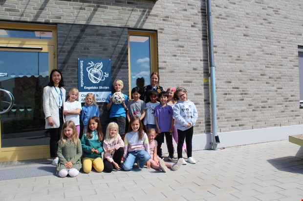 Frsta lsret avklarat - s var det p nya friskolan